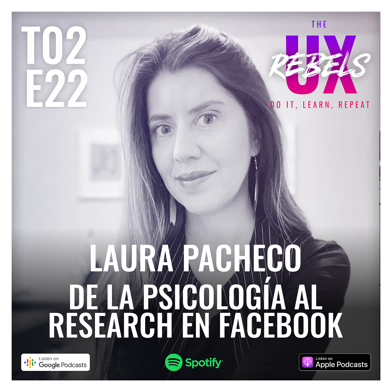 Escucha el episodio con Laura Pacheco