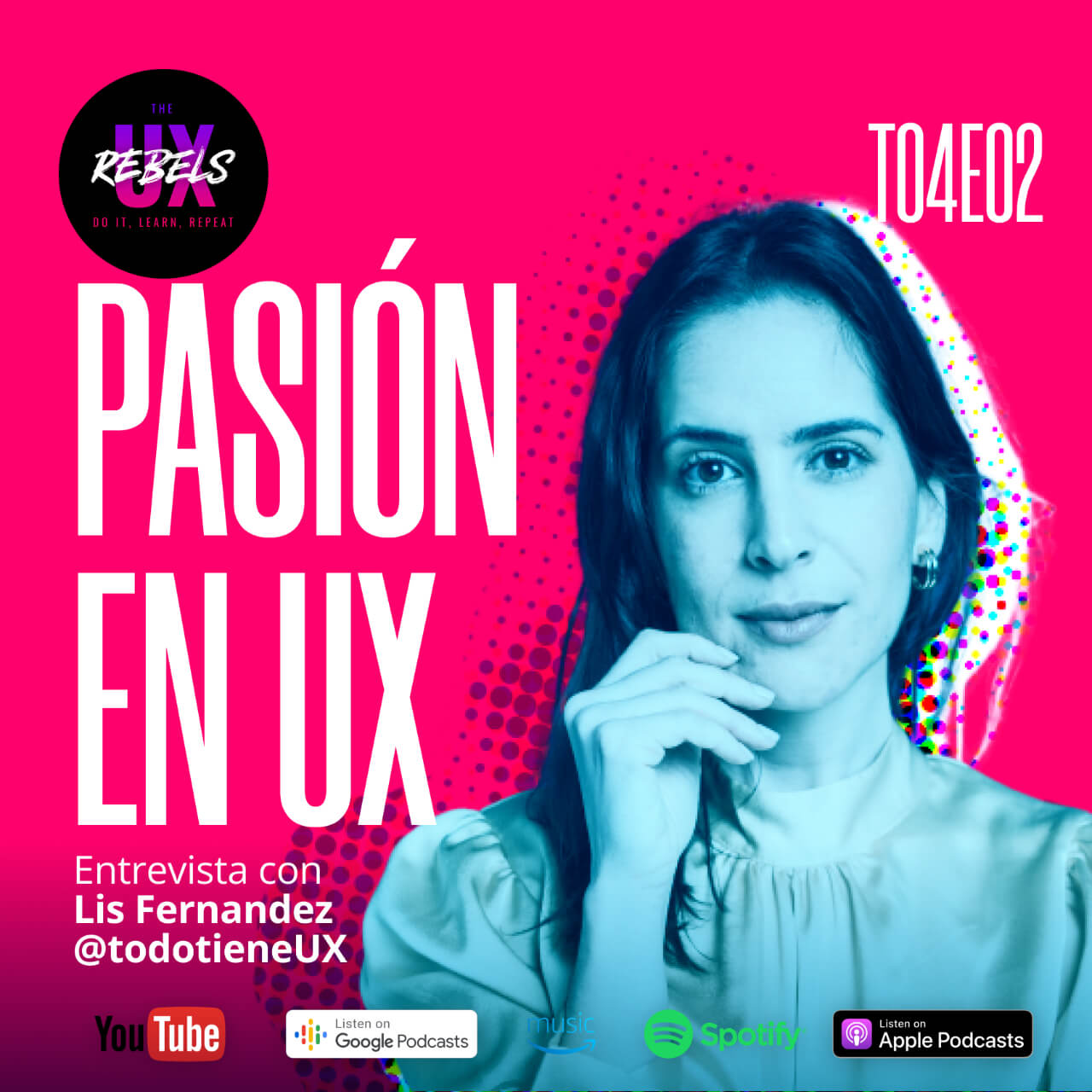 Escucha el episodio con Lis Fernández en The UX Rebels