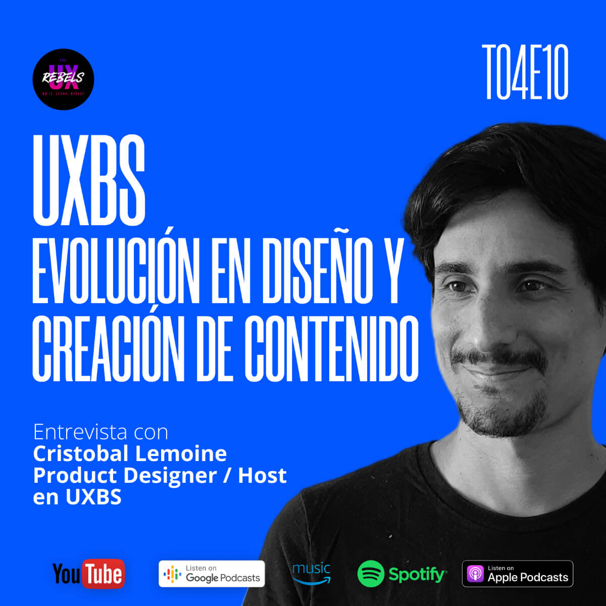 Escucha el episodio con Cristobal Lemoine sobre diseño y creación de contenidos